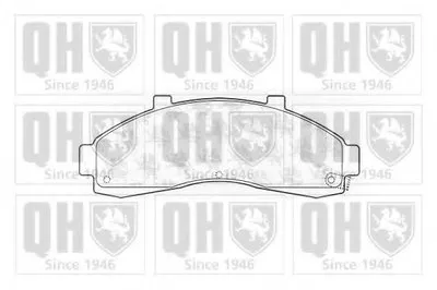 Комплект тормозных колодок, дисковый тормоз QUINTON HAZELL купить