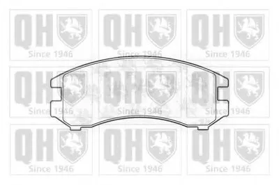 Комплект тормозных колодок, дисковый тормоз QUINTON HAZELL купить
