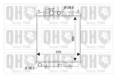 Радиатор, охлаждение двигателя QUINTON HAZELL купить