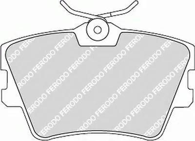 Комплект тормозных колодок, дисковый тормоз PREMIER FERODO купить