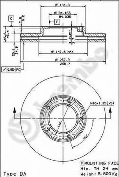 Тормозной диск AP купить