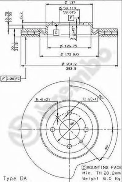 Тормозной диск AP купить