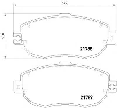 Комплект тормозных колодок, дисковый тормоз MINTEX купить