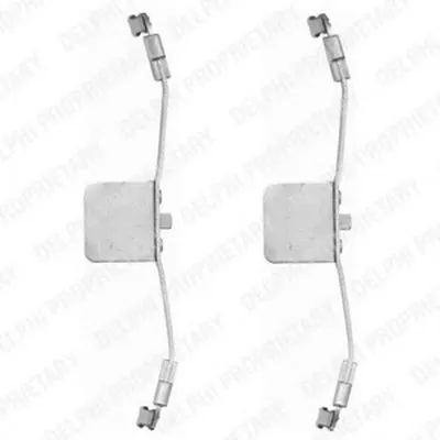 Комплектующие, колодки дискового тормоза DELPHI купить