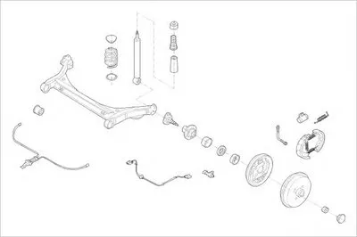 Подвеска колеса DELPHI купить