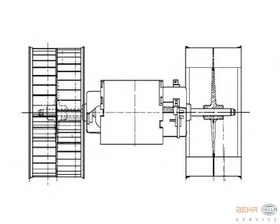 Вентиляция салона BEHR HELLA SERVICE купить