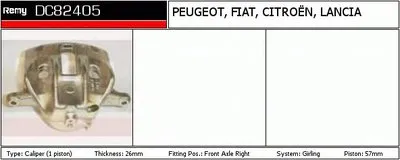 Тормозной суппорт Remanufactured REMY (Multiline) DELCO REMY купить