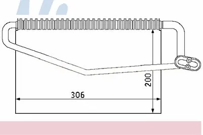 Испаритель, кондиционер NISSENS купить
