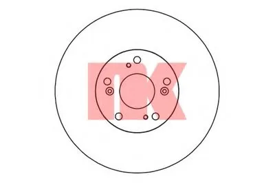 Тормозной диск NK купить