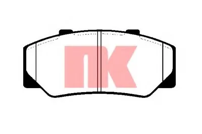 Комплект тормозных колодок, дисковый тормоз NK купить