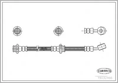 Тормозной шланг CORTECO купить