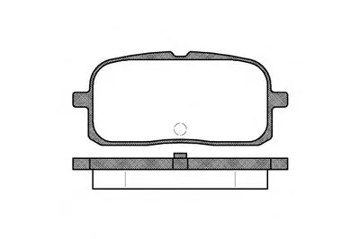 Комплект тормозных колодок, дисковый тормоз REMSA купить