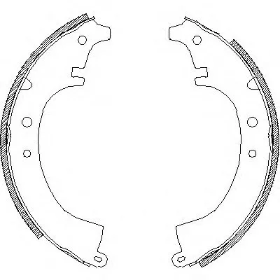 Комплект тормозных колодок REMSA купить