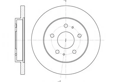 Тормозной диск REMSA купить