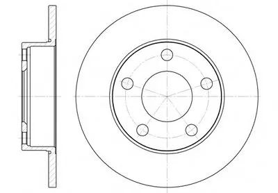 Тормозной диск REMSA купить