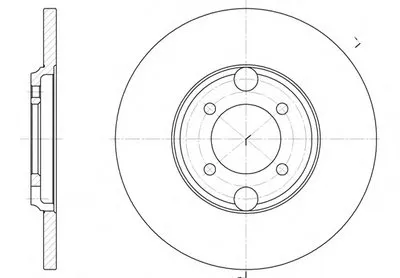Тормозной диск REMSA купить
