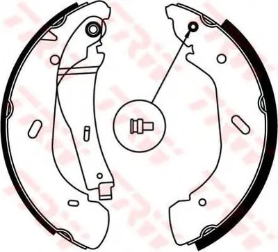 Комплект тормозных колодок TRW купить