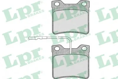 Комплект тормозных колодок, дисковый тормоз LPR купить