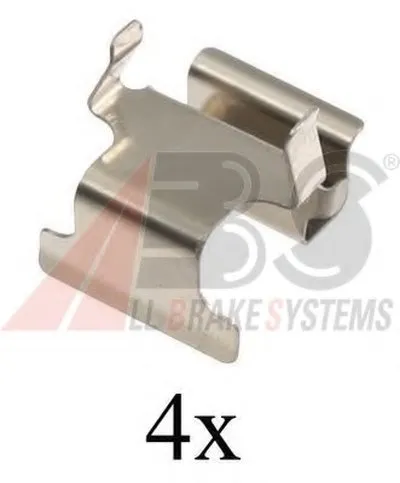 Комплектующие, колодки дискового тормоза A.B.S. купить