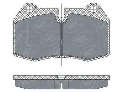 Комплект тормозных колодок, дисковый тормоз SCT Germany купить