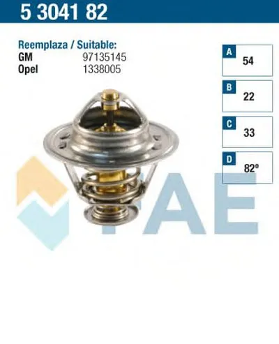 Термостат, охлаждающая жидкость FAE купить