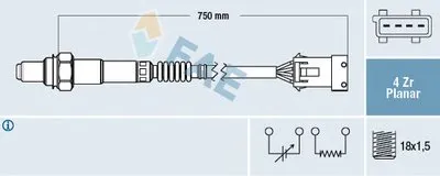 Лямда-зонд FAE купить
