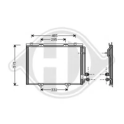 Конденсатор, кондиционер DIEDERICHS купить