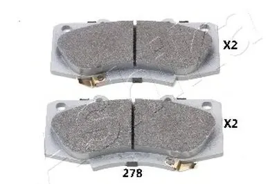 Комплект тормозных колодок, дисковый тормоз ASHIKA купить