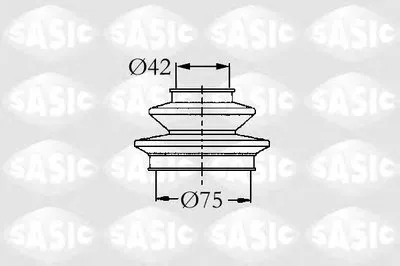 Комплект пылника, приводной вал SASIC купить