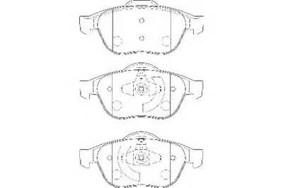 Комплект тормозных колодок, дисковый тормоз DURON купить