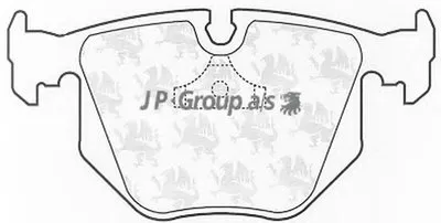 Комплект тормозных колодок, дисковый тормоз QH JP GROUP купить