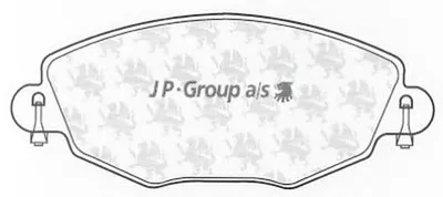 Комплект тормозных колодок, дисковый тормоз QH JP GROUP купить