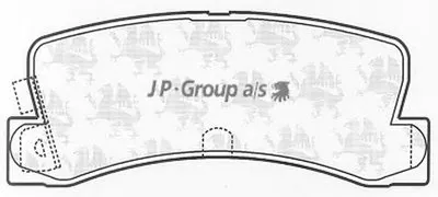 Комплект тормозных колодок, дисковый тормоз QH JP GROUP купить