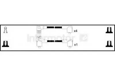 Комплект проводов зажигания Intermotor STANDARD купить
