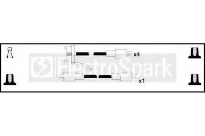 Комплект проводов зажигания ElectroSpark STANDARD купить