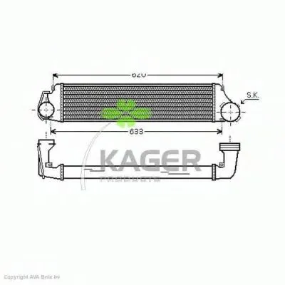 Интеркулер KAGER купить