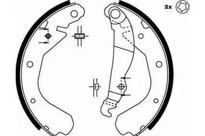 Комплект тормозных колодок GIRLING купить