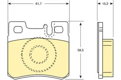 Комплект тормозных колодок, дисковый тормоз GIRLING купить