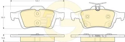 Комплект тормозных колодок, дисковый тормоз GIRLING купить