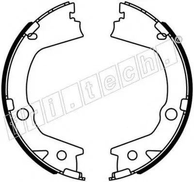 Комплект тормозных колодок, стояночная тормозная система fri.tech. купить