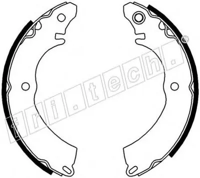 Комплект тормозных колодок fri.tech. купить