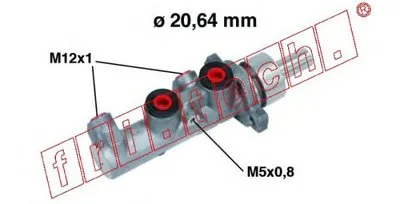целиндер ручного тормоза fri.tech. купить