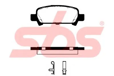 Комплект тормозных колодок, дисковый тормоз sbs купить