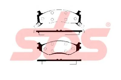 Комплект тормозных колодок, дисковый тормоз sbs купить