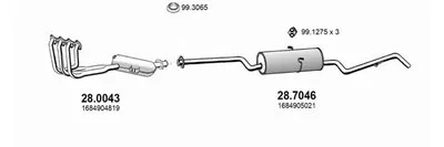 Система выпуска ОГ ASSO купить
