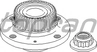 ? колесн. ступицы = TOPRAN купить