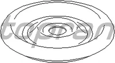 Опора стойки амортизатора TOPRAN купить