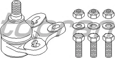 Шаровой шарнир TOPRAN купить
