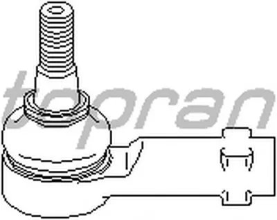 Наконечник поперечной рулевой тяги TOPRAN купить