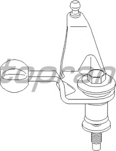 Ремкомплект, рычаг переключения TOPRAN купить